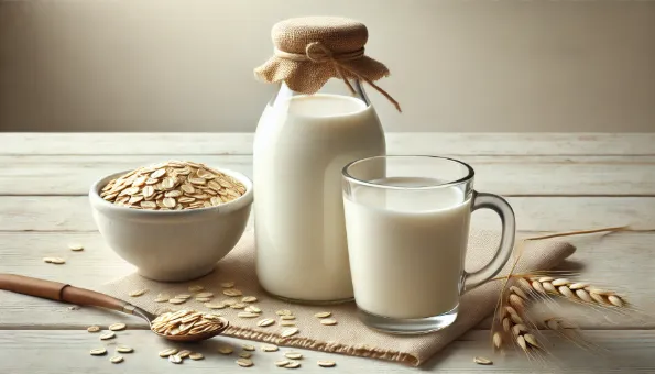 Yulaf sütü: lif açısından zengin bitkisel süt alternatifi