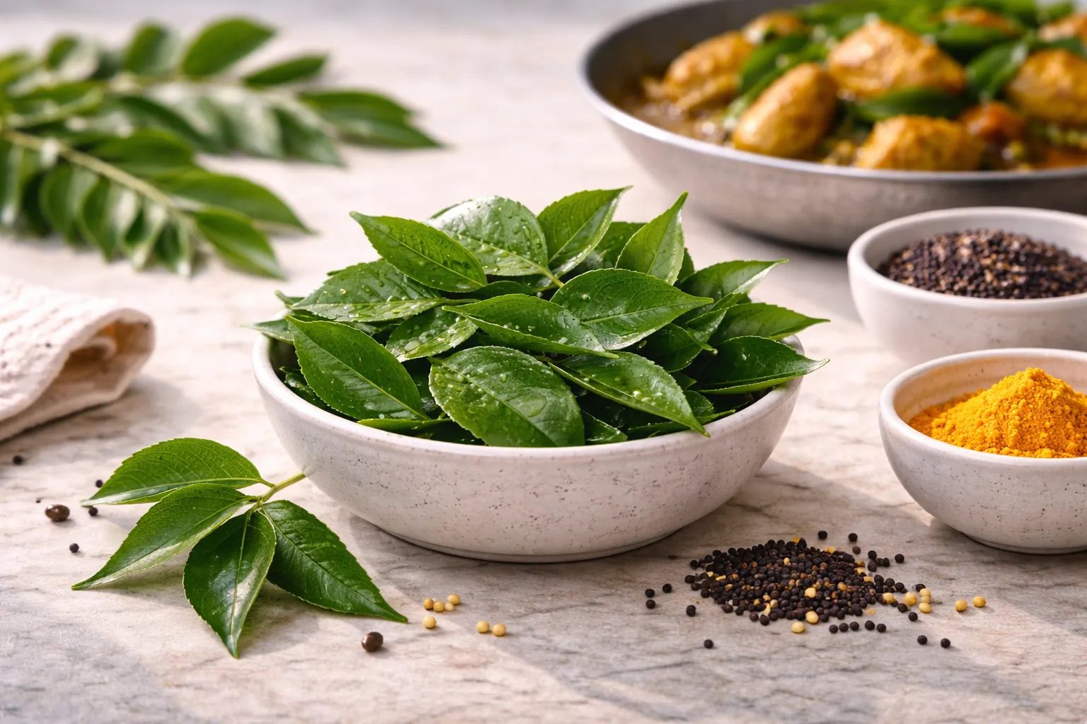 Curry Leaves: Aroma, Nutrition, and Uses