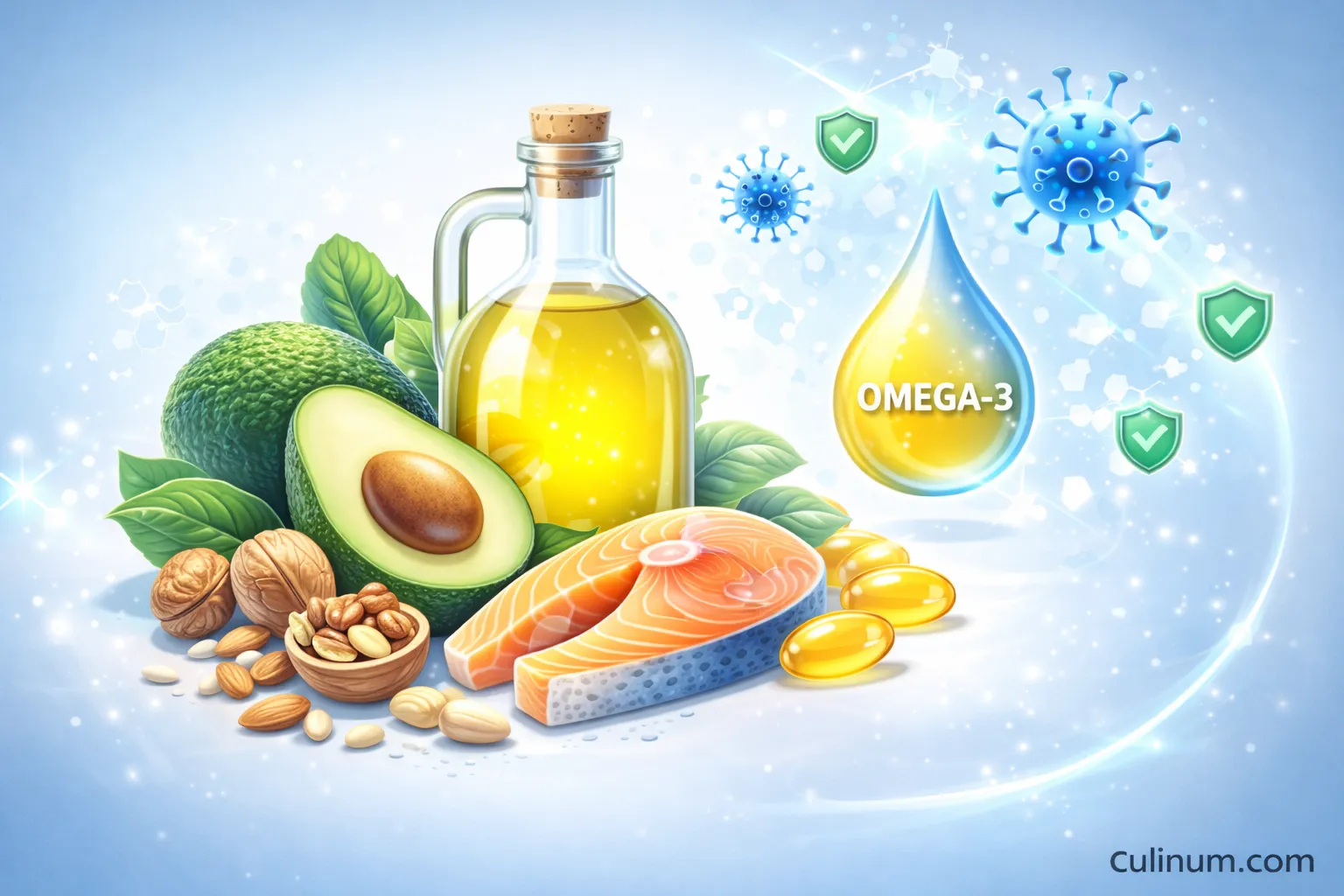 Gesunde Fette ab 40: Omega‑3, Olivenöl und was dem Immunsystem wirklich hilft