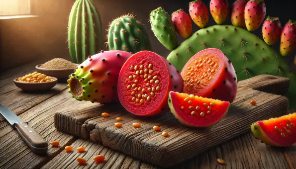 Prickly Pear: Cactus Fruit with Vitamin C & Antioxidants