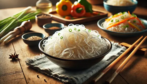 Cam eriştesi: glutensiz, hafif ve Asya mutfağının vazgeçilmezi