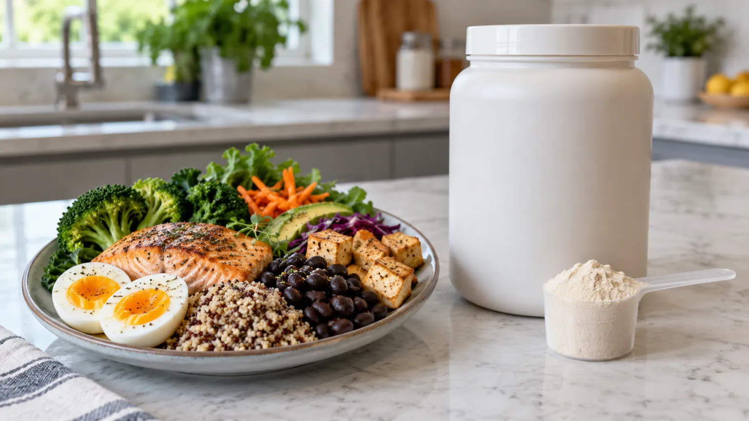Protein Tozu mu Gerçek Gıda mı? Kas, Sağlık ve Bütçe İçin Hangisi Daha İyi?