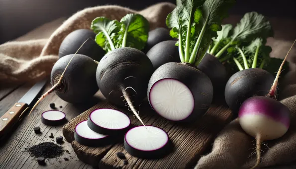 Crna rotkva: 16 kcal, mnogo vitamina C, vlakana i sumpornih detoks spojeva