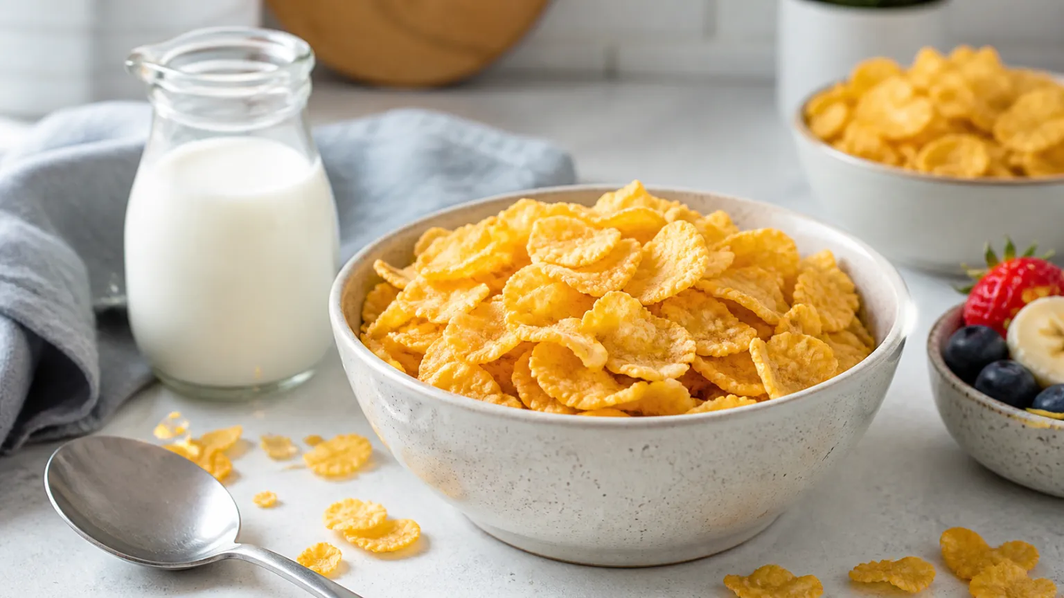 Corn Flakes: Crunchy, Fortified, and Quick Energy
