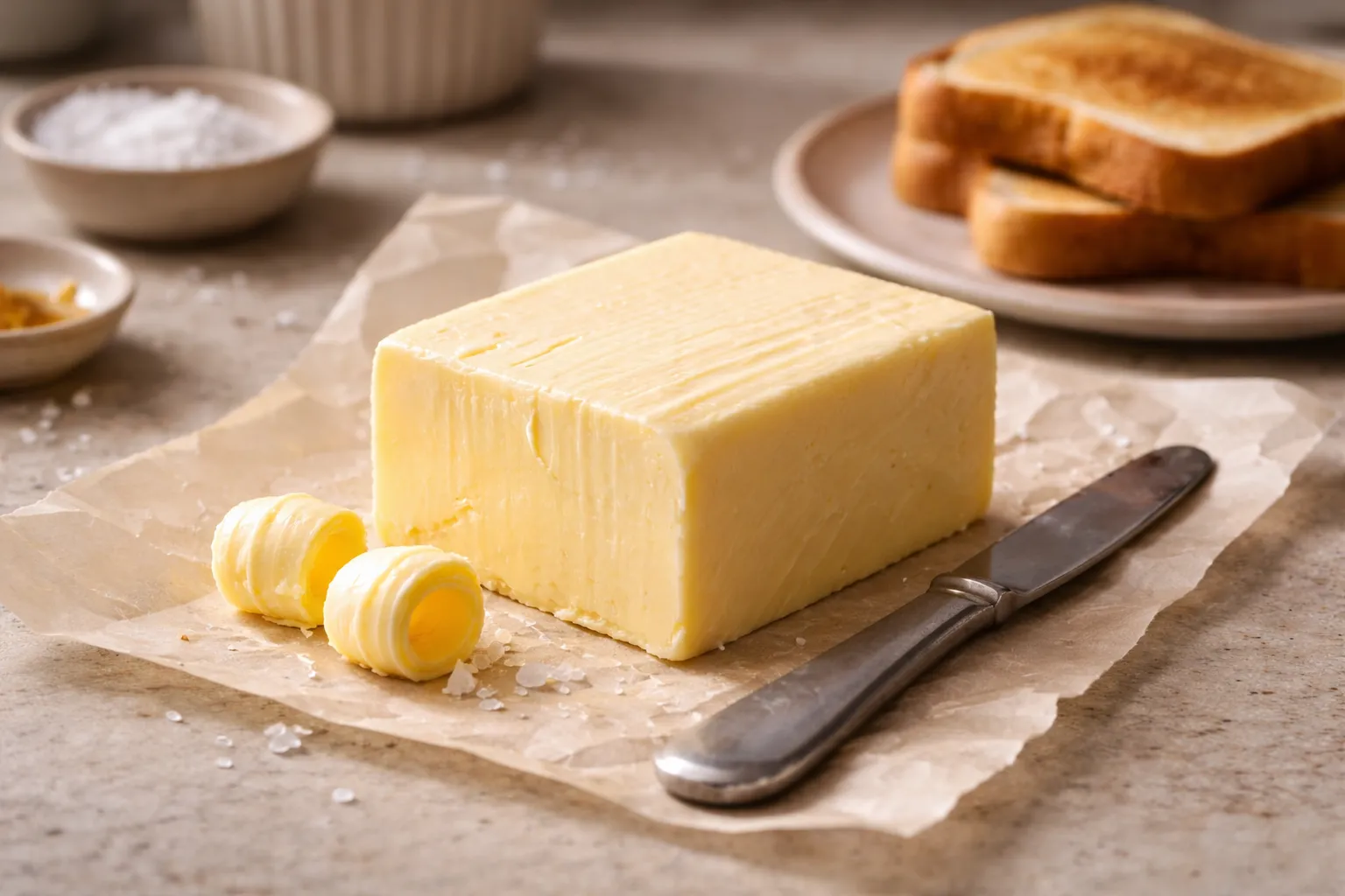 Butter: Rich Dairy Fat Loaded with Vitamin A & Flavor