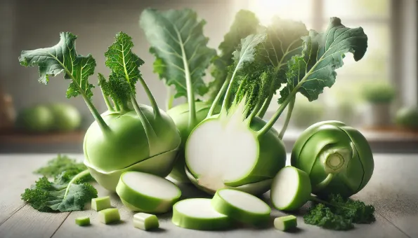 Kohlrabi: Crisp, Mildly Sweet Crucifer