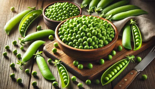 Peas: Sweet Green Legume Packed with Plant Protein, Fiber & Spring Antioxidants