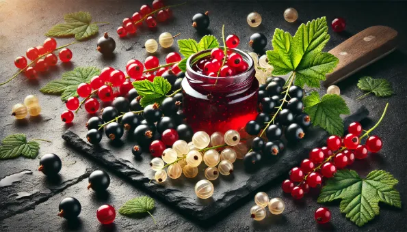 Currants (Black, Red & White): Tart, Juicy Vitamin C Powerhouses