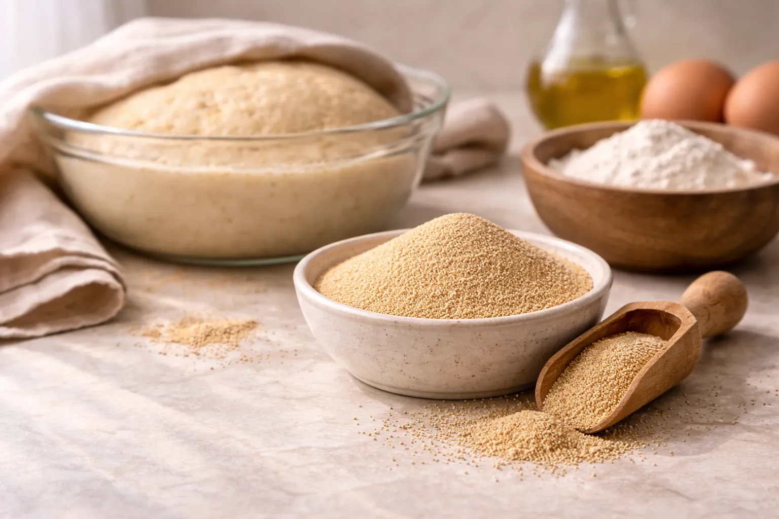 Instant Yeast: Fast, Reliable Leavening for Bread and Pastries