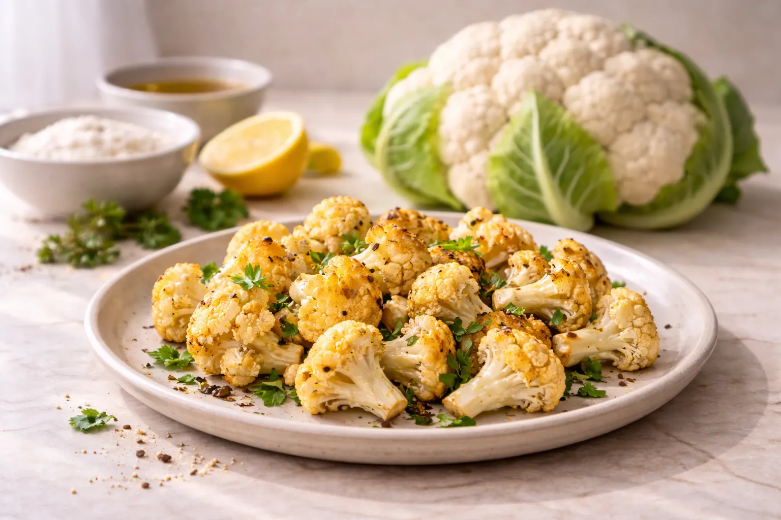 Cauliflower: Low-Carb, High-Fiber Brassica with Versatile Uses