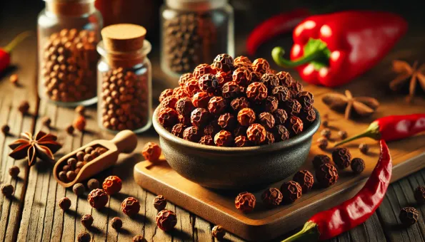 Sichuan biberi: aromatik ve hafif karıncalanma hissi veren baharat