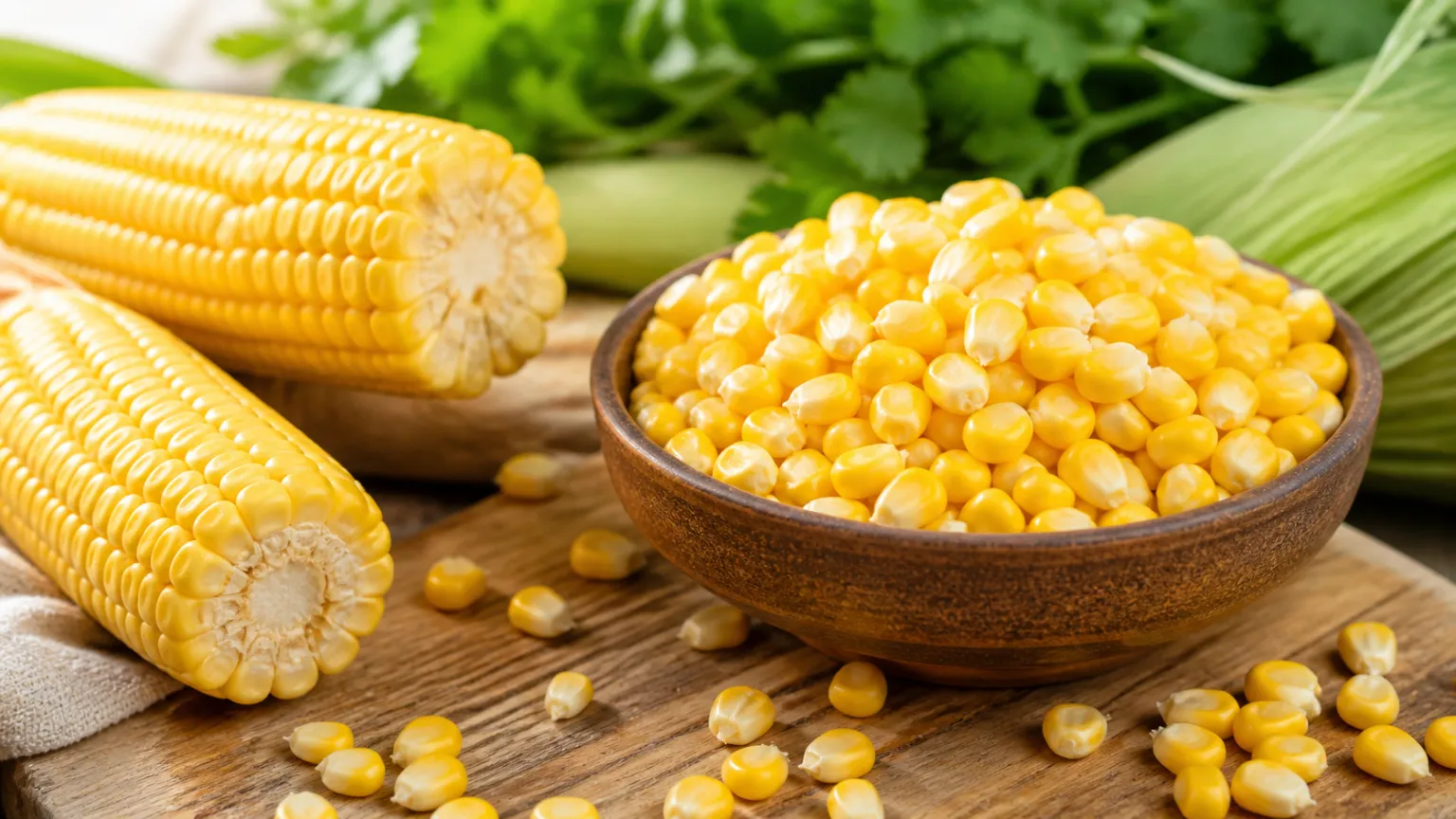 Corn Kernels: Sweet, Nutritious, and Full of Fiber