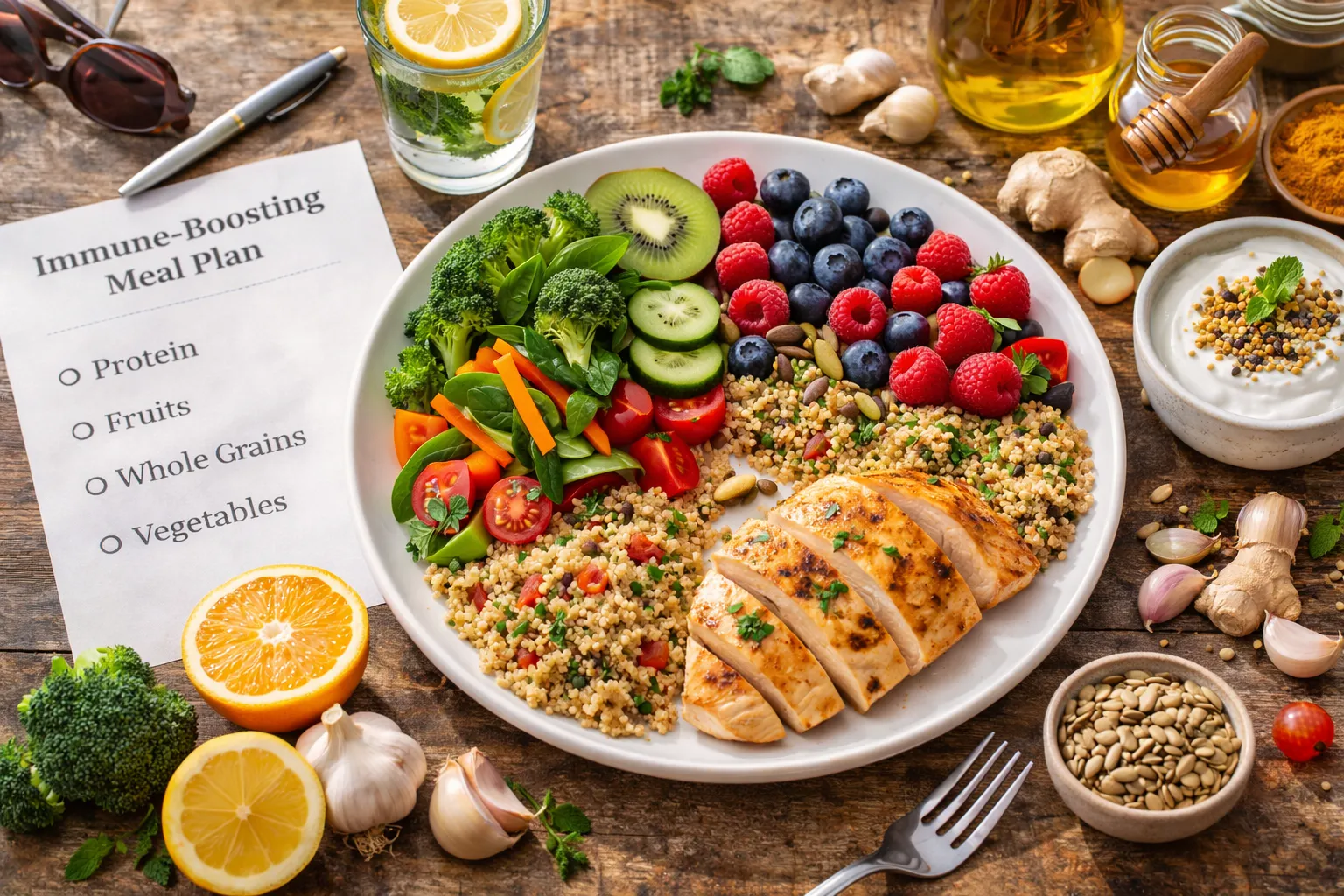 Zink + Protein: Duo für Immunsystem und Regeneration (über Ernährung)