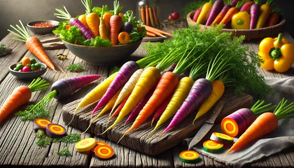 Rainbow Carrots: Colors, Nutrition, and Uses