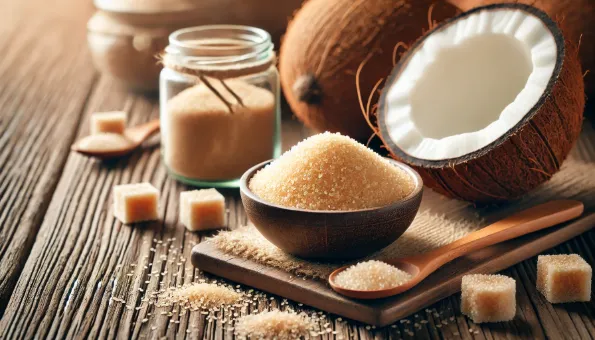 سكر جوز الهند: مُحلي طبيعي منخفض المؤشر الجلايسيمي