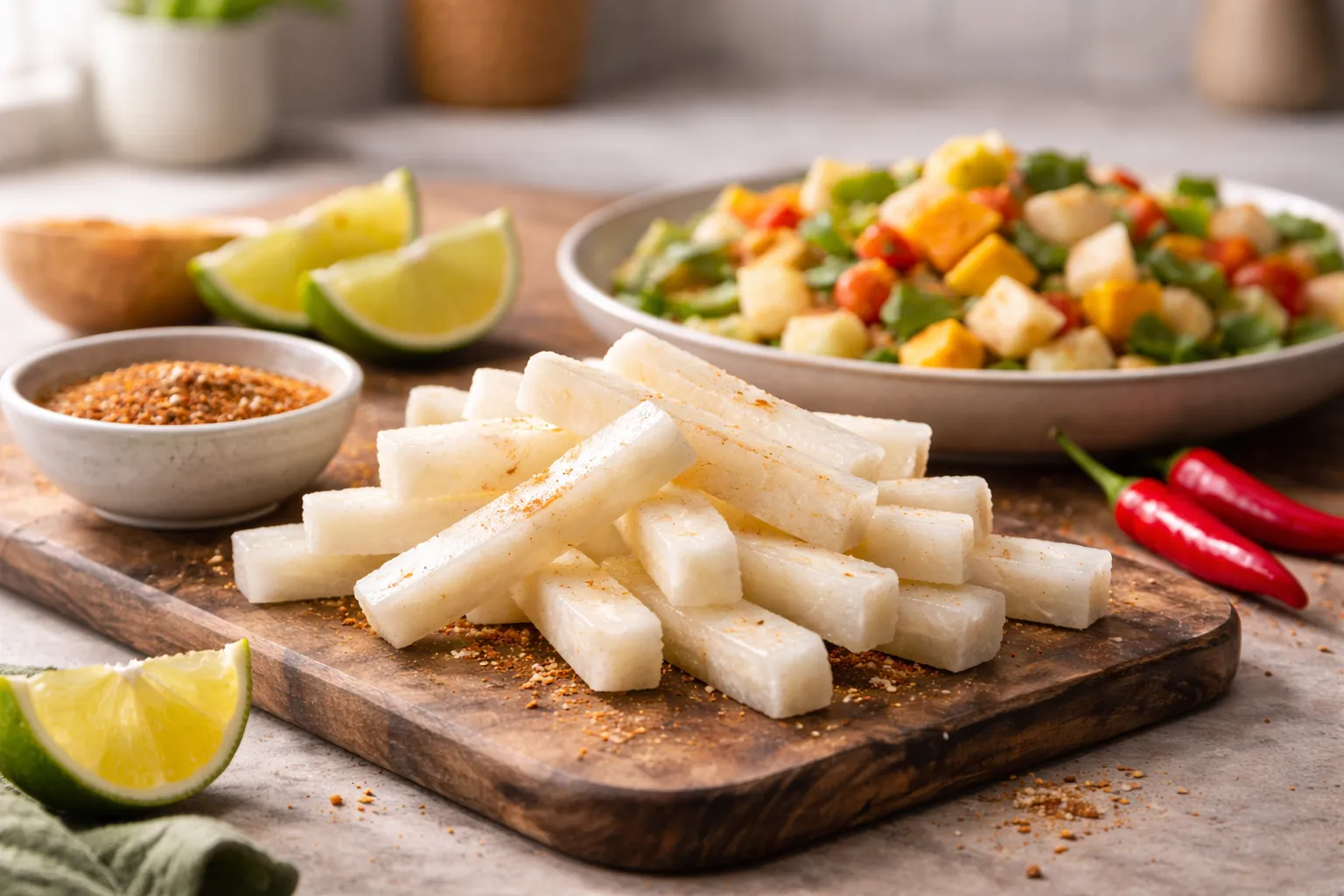 Jicama: Nutrition, Benefits and Uses