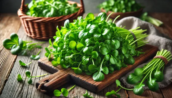 Brunnenkresse: Pfeffriges Kraftpaket mit viel Vitamin K