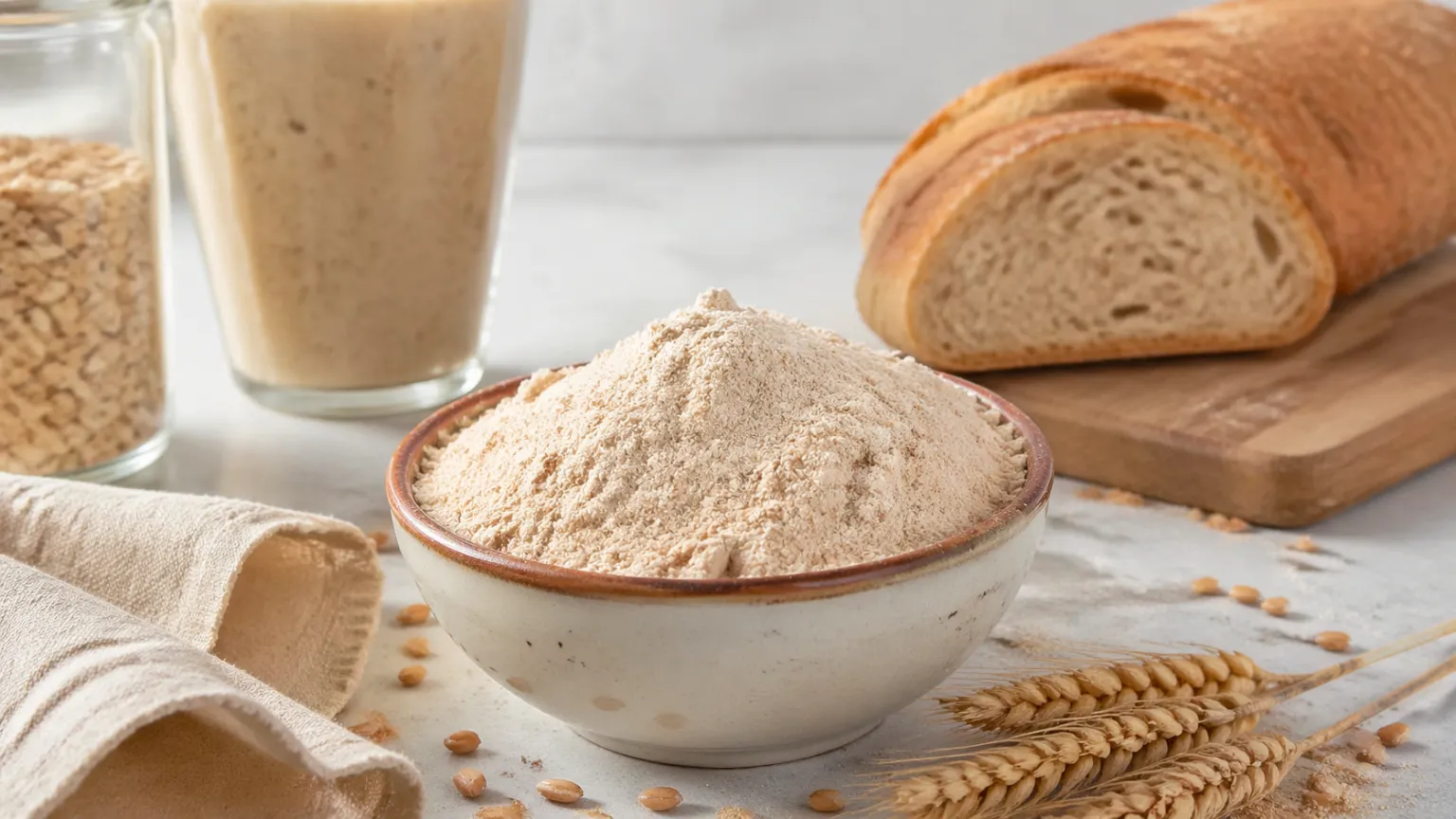 Whole Wheat Flour: Nutritious Fiber-Rich Alternative to White Flour