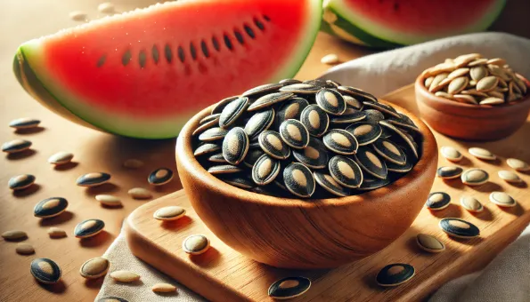 Sementes de melancia: ricas em proteínas e minerais