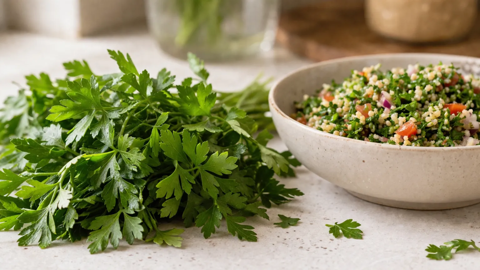 Parsley: 137 % DV Vitamin K & Bright Green Flavour in a 2-Tbsp Sprinkle