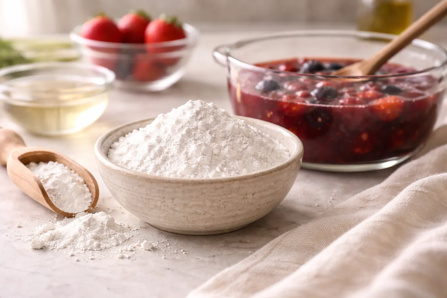 Arrowroot Powder: Clear, Glossy, Gluten-Free Thickener