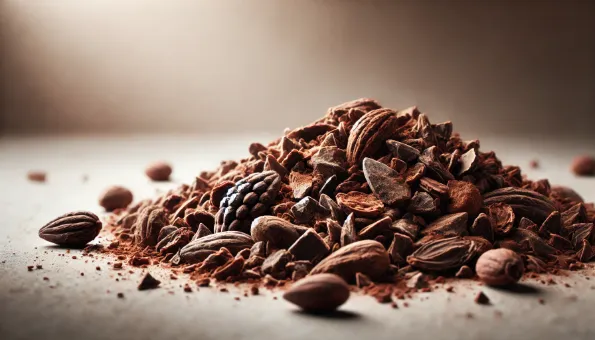 حبيبات الكاكاو: مصدر طبيعي للطاقة ومضادات الأكسدة