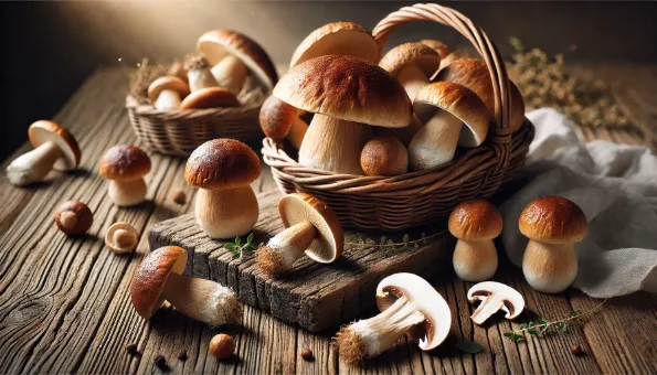 Cèpe: champion du umami et des antioxydants