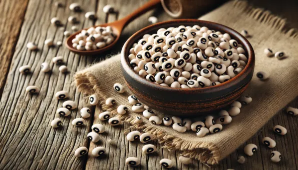 Kara gözlü bezelye: protein ve lif bakımından zengin baklagil