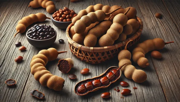 Tamarind: Sweet-Sour Pulp with 239 kcal & 5 g Fiber per 100 g