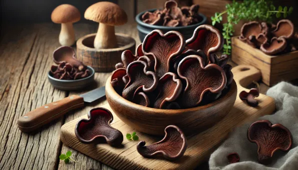 Wood Ear Mushrooms: Crunchy, Low-Calorie Source of Fiber & Copper