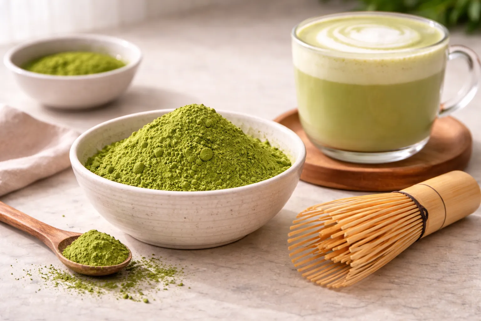 Matcha Powder: Antioxidant-Rich Green Tea Boost