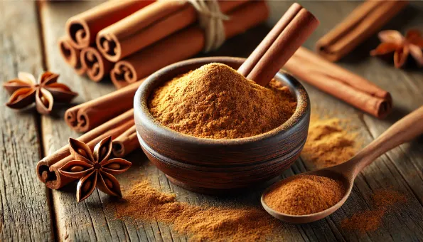 Canela: 77 % de manganês em 1 colher de chá