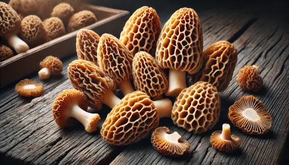 Morchela: cogumelo colmeia com vitamina D e ferro