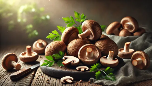 Shiitake Mushrooms: Umami-Rich, Meaty Caps