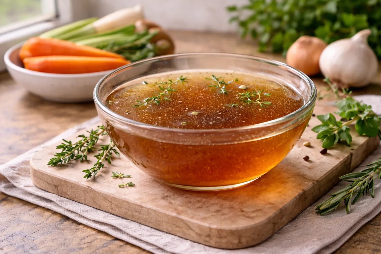 Beef Broth: Collagen-Rich, Nutritious Base for Soups and Sauces