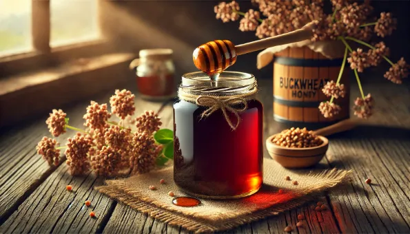 Buckwheat Honey: Dark & Robust Honey