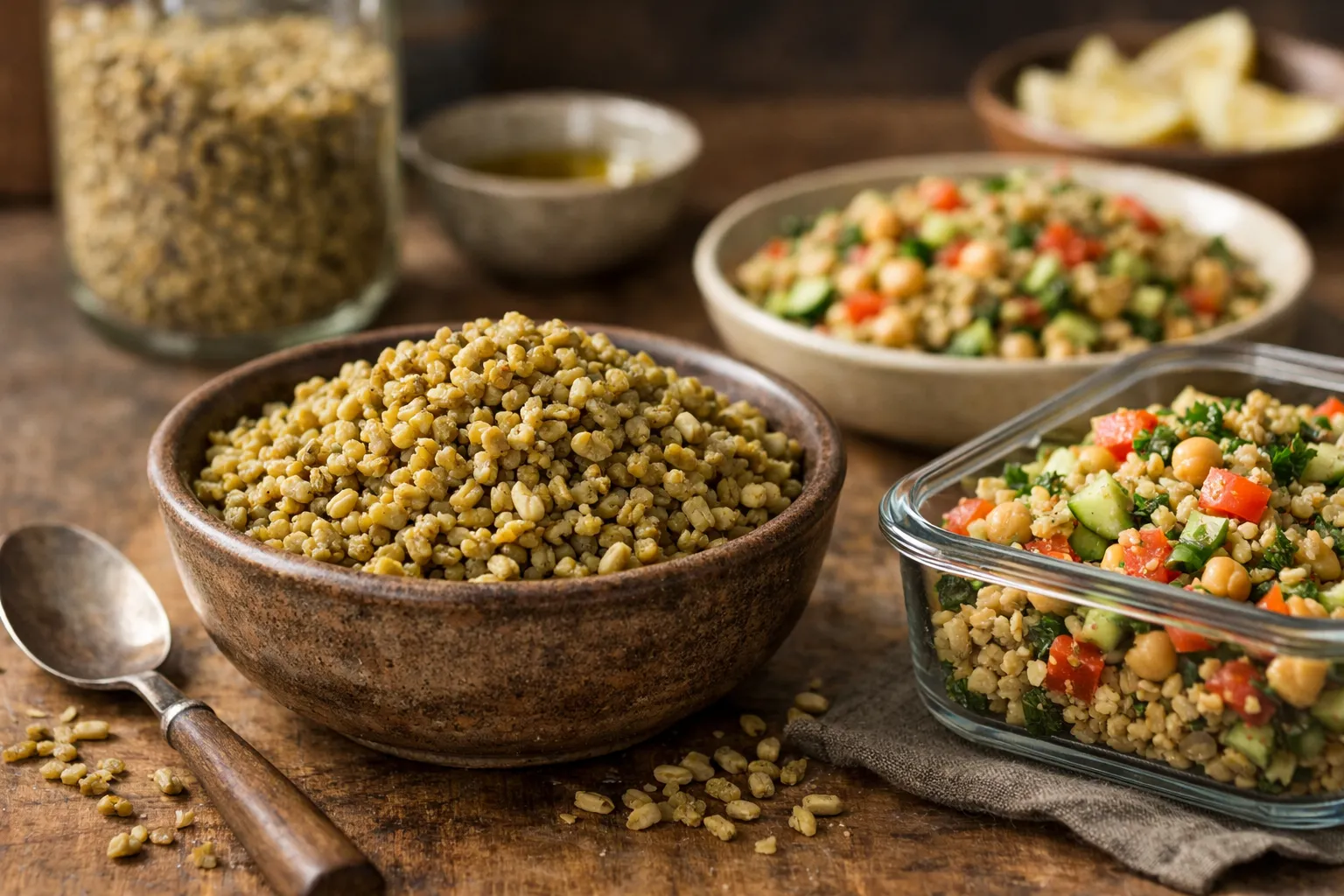 Freekeh: Ancient Green Wheat with a Smoky-Nutty Flavor