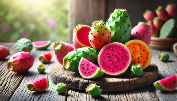 Prickly Pear: Vibrant Cactus Fruit