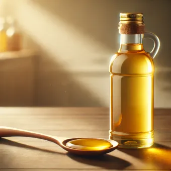Vegetable Oil (Refined Blend): 120 kcal, 2 g Saturated Fat & 5 mg Vitamin E per Tablespoon