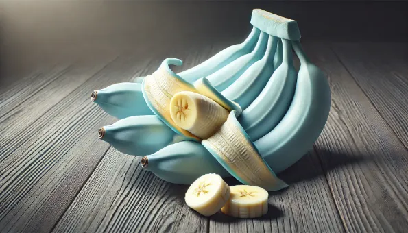 Banana Blue Java: la banana cremosa dal gusto di vaniglia