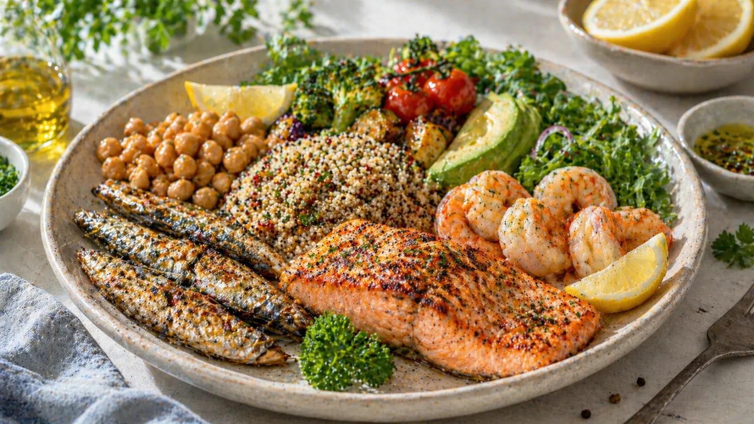 Pescatarian Done Right: Benefits, Food List & Tips