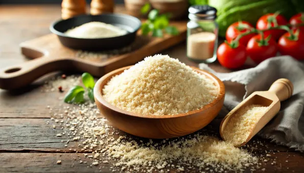 Panko: farinha crocante – 110 kcal e 30 % menos óleo por ¼ xíc.