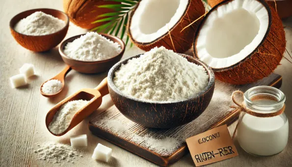 Coconut Flour: Gluten-Free High-Fiber Flour Alternative With Distinct Absorption & Mild Coconut Aroma