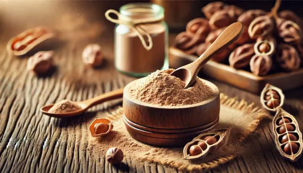 Mesquite Powder: Low-GI Sweet Flour with 6 g Fiber & 2 g Protein per 2-Tbsp Scoop