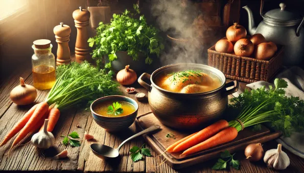 Chicken Broth: Comforting, Nourishing Base for Soups and Meals