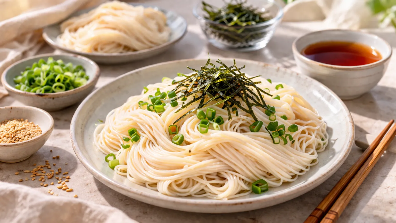 Somen Noodles: Light and Refreshing Japanese Wheat Noodles