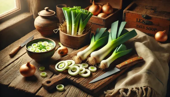 Leeks: Mild Allium with Prebiotic Fiber and Antioxidants