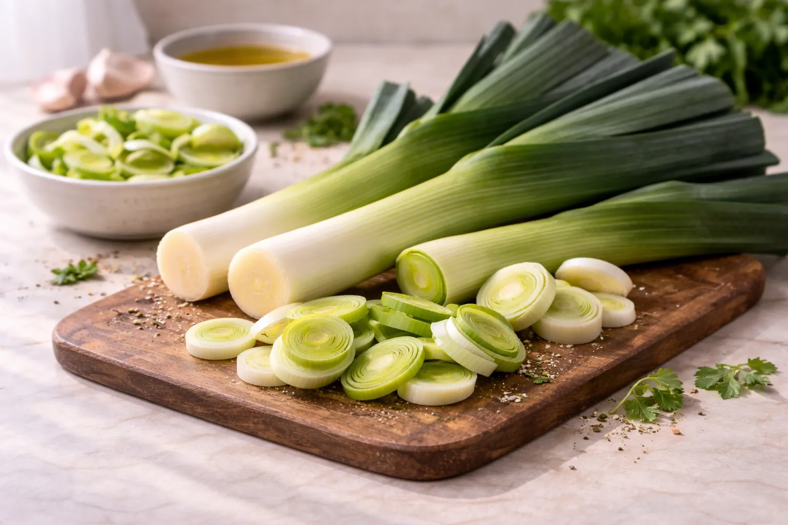 Leeks: Mild Allium with Prebiotic Fiber and Antioxidants