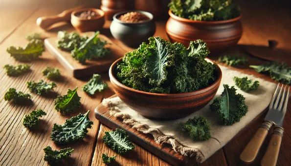 Kale Chips: Light, Crispy Greens with Big Nutrition
