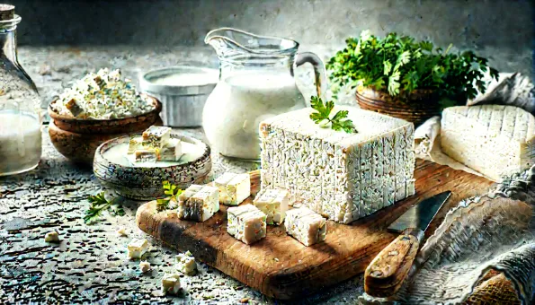 Paneer: Fresh Non-Melting Indian Cheese Rich in Complete Protein & Calcium